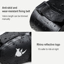 Rhinowalk TF551 2.5L Full Waterproof Bicycle Saddle Bag (Black)