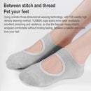 Original Xiaomi Youpin YUNMAI 3D Silicone Floating Point Non Slip Yoga Socks (Pink)
