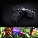 Goofy X7505 USB Rechargeable 5 Modes Red and Blue Light COB LED Bike Taillight