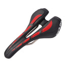 GUB 1150 Chromium-Molybdenum Steel MTB Mountain Bike Hollow Saddle(Red)