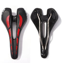 GUB 1150 Chromium-Molybdenum Steel MTB Mountain Bike Hollow Saddle(Red)