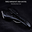 GUB 1150 Chromium-Molybdenum Steel MTB Mountain Bike Hollow Saddle(Black)