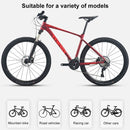 GUB 1150 Chromium-Molybdenum Steel MTB Mountain Bike Hollow Saddle(Red)