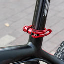 GUB CX-49 34.9mm Aluminum Ultralight Bicycle Seat Post Clamp(Red)