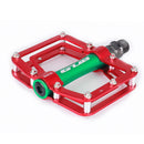 GUB GC010 MTB Bicycle Pedals(Black Red)