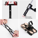 GUB P10 Aluminum Bike Phone Holder(Black Red)