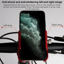GUB P30 Aluminum Bike Phone Holder(Red)