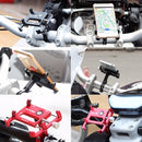 GUB Plus 6 Aluminum Alloy MTB Bike Bicycle Phone Holder(Black Red)