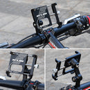 GUB Plus 11 Rotatable Bicycle Phone Holder(Black)