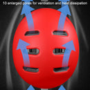 GUB V1 Professional Cycling Helmet Sports Safety Cap, Size: M(Red)