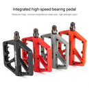 PROMEND PD-M42 1 Pair Mountain Bicycle Nylon High-speed Bearing Pedals(Black)