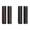 PROMEND GR-501 1 Pair Microfiber Leather Mountain Bicycle Grips Cover(Black Black)