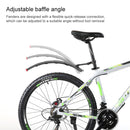 PROMEND NB-28370 1 Pair Bicycle Quick Release Plastic Retractable Mudguard