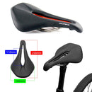 PROMEND SD-576 Nylon Fiber Triathlon Bicycle Saddle (Black Red)