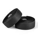 PROMEND GR-082 1 Pair Two-color Antiskid Bicycle Grips Tape (Black Black)