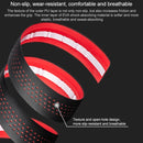 PROMEND GR-082 1 Pair Two-color Antiskid Bicycle Grips Tape (Black Red)