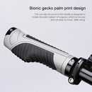 PROMEND GR-504 1 Pair TPR Ergonomic Ball Bicycle Grip Cover (Black Red)