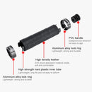 PROMEND GR-515 1 Pair Shock-absorbing Anti-skid Mountain Bike Grips Cover (Black Blue)