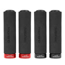 PROMEND GR-513 1 Pair Bicycle Antiskid Sweat-absorbing Sponge Grips Cover (Black)