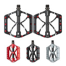 PROMEND PD-M52C 1 Pair Bicycle Aluminum Alloy + Carbon Fiber Tube Bearing Pedals (Titanium Color)