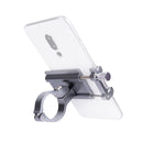 ZTTO Mountain Bike Bicycle Phone Holder Handlebar Frame Motorcycle Riding Bracket (Silver)