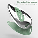 Electric Vehicle Key Electroplated TPU Case For AIMA C (Green)
