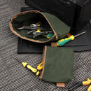 14.5 x 9 x 3cm Electrician Repair Hardware Tool Carrying Bag (Army Green)
