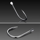 ISE 500 PCS Mixed Size Fish Barbed Hook Fishing Hooks