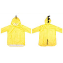 Cartoon Dinosaur Children Fashion Raincoat Size: M(Yellow)