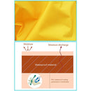 Cartoon Dinosaur Children Fashion Raincoat Size: M(Yellow)