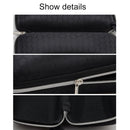 Sunglasses Crush Resistance Zipper Glasses Case Box, Size: 17*7*6cm (Black)