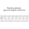 Folding Anti Blue-ray Presbyopic Reading Glasses with Case & Cleaning Cloth, +1.50D(Gold)