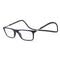 Anti Blue-ray Adjustable Neckband Magnetic Connecting Presbyopic Glasses, +1.50D(Black)