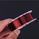 6.0C 0.405mm 8.15kg Nodules Tension 10.08kg Straight Line Tension 150m Strong Imported Raw Silk Nylon Fishing Line (Red)