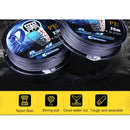 4.0C 0.331mm 5.73kg Nodules Tension 7.01kg Straight Line Tension 20m Strong 4 Shares Braid PE Fiber Fishing Line Kite Line(Grey)