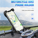 FLOVEME Multi-function Universal 360 Degree Rotatable Motorcycle Bicycle Mobile Phone Holder