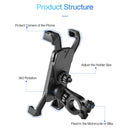 FLOVEME Multi-function Universal 360 Degree Rotatable Motorcycle Bicycle Mobile Phone Holder