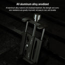 BIKERSAY MP005 Bicycle Aluminum Alloy Mobile Phone Holder Motorcycle Handlebar Bracket (Red)