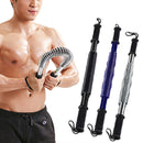 60kg Spring Hand Grips Arm Strength Brawn Training Device + Hand Guard Set (Black)