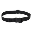 Outdoor Riding Hiking Sports Military Style Multifunctional Waist Belt(Black)