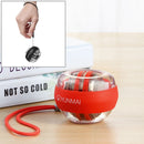 Original Xiaomi Yunmai Wrist Trainer LED Gyroball Essential Spinner Gyroscopic Forearm Exerciser Gyro Ball(Red)
