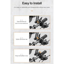 ROCK RPH0957 Universal Bicycle Riding Navigation Retractable Touch Screen Waterproof Mobile Phone Holder for 4.5-6.7 inch Mobile Phone