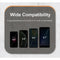 ROCK RPH0957 Universal Bicycle Riding Navigation Retractable Touch Screen Waterproof Mobile Phone Holder for 4.5-6.7 inch Mobile Phone