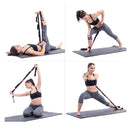 JM-SZD Multifunctional Cotton Yoga Rope Stretching Belt, Random Color Delivery