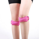 2 PCS SMD-0114 Outdoor Sport Knee Joint Protective Belt Anti-sprain Patellar Band(Rose Red)