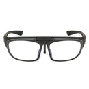 Double Lens Magnifier Presbyopic Glasses Goggles 1.6 times + 250 Degrees with Turn-up Dual-purpose Function & Anti Blu-ray Inner Len