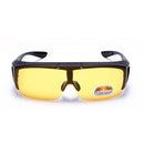 Men Short-sighted Sunglasses Polarized Driving Night Vision Glasses, with Turn-up Dual-purpose Function