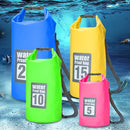 Outdoor Waterproof Dry Dual Shoulder Strap Bag Dry Sack, Capacity: 5L (Yellow)