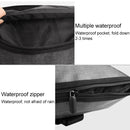 Outdoor Wear-resistant Waterproof Shoulder Bag Dry and Wet Separation Swimming Bag (Sky Blue)