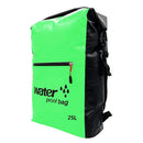 Outdoor Folding Double Shoulder Bag Dry Sack PVC Waterproof Backpack, Capacity: 25L (Green)